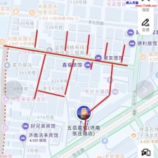 #济南#,#扫街#,#站街# 2] 济南 槐荫区扫街 晚上八点以后 地图上标记的都是 起步价100-150